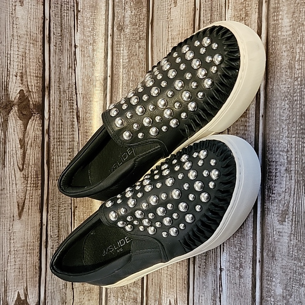 Jslides leather shoe